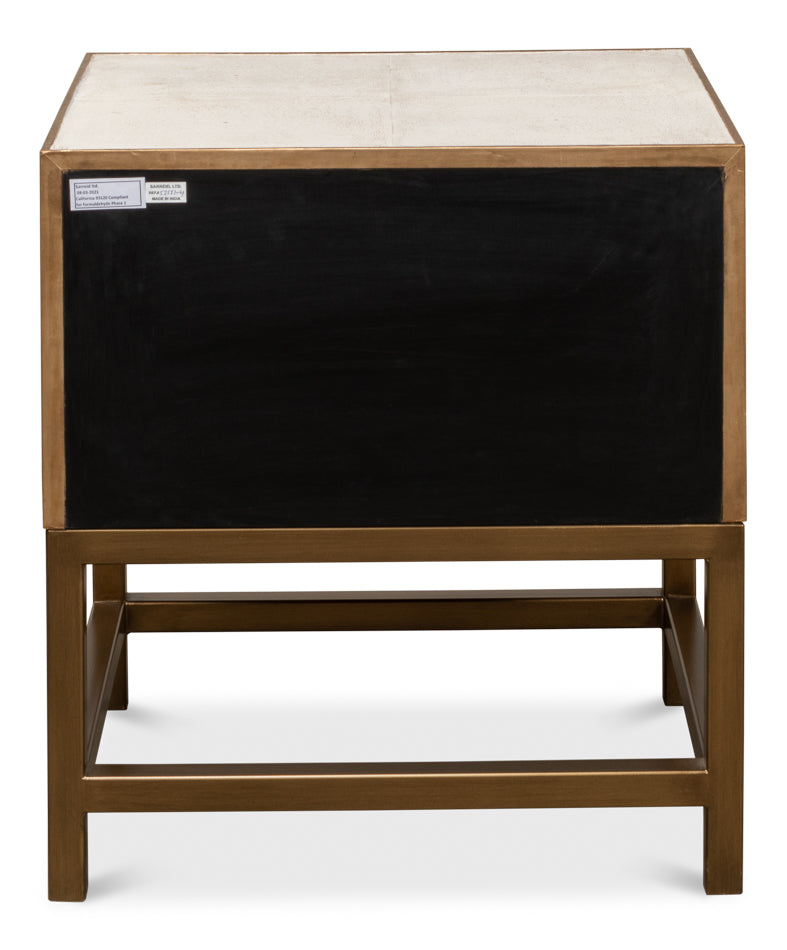 Gideon Shagreen Side Table