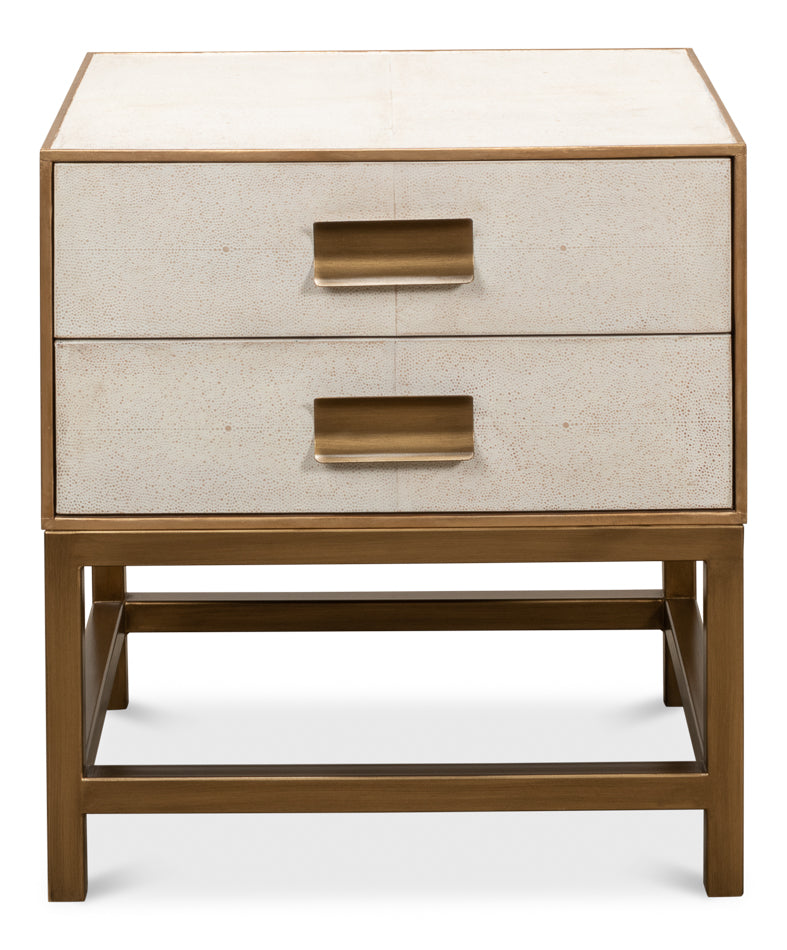 Gideon Shagreen Side Table