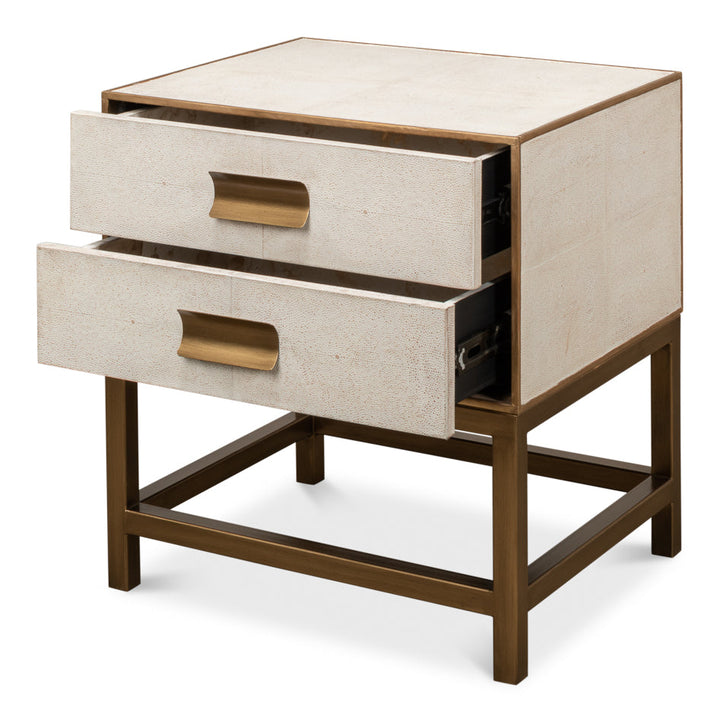 Gideon Shagreen Side Table
