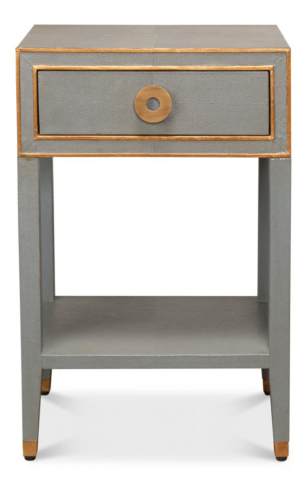 Gabriella Shagreen Nightstand