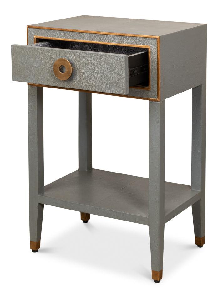 Gabriella Shagreen Nightstand