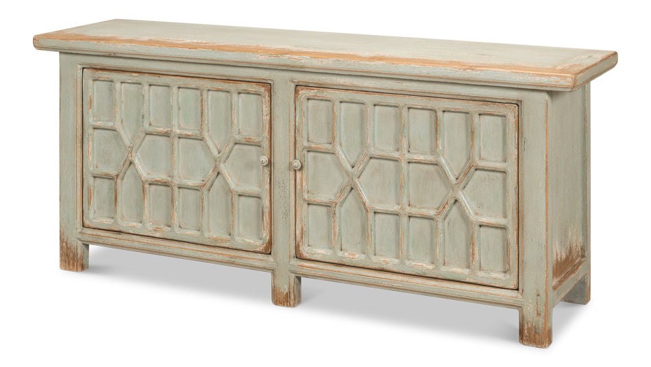 American Home Furniture | Sarreid - Isla Sideboard - Sage