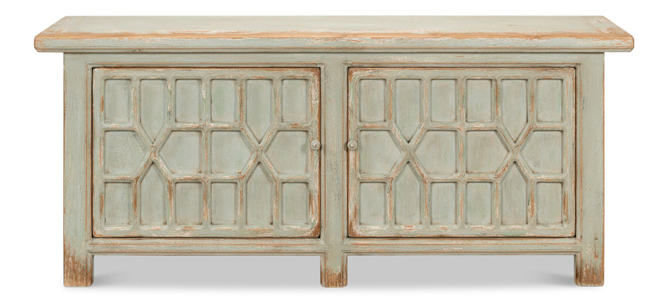 American Home Furniture | Sarreid - Isla Sideboard - Sage