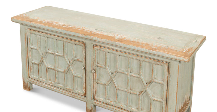 American Home Furniture | Sarreid - Isla Sideboard - Sage