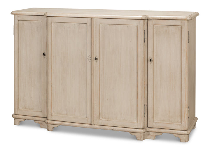 American Home Furniture | Sarreid - Entree' Sideboard - Stone Grey Finish