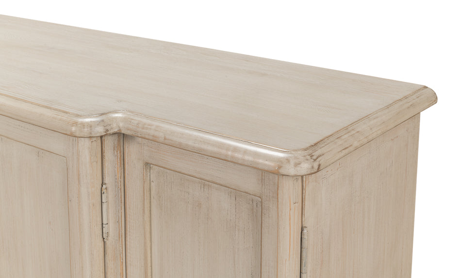 American Home Furniture | Sarreid - Entree' Sideboard - Stone Grey Finish