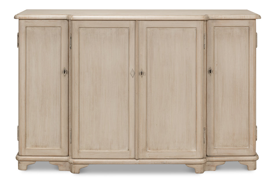 American Home Furniture | Sarreid - Entree' Sideboard - Stone Grey Finish