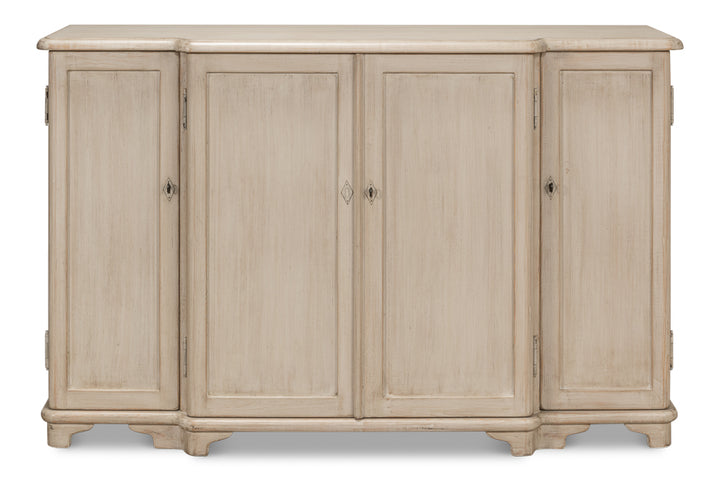 American Home Furniture | Sarreid - Entree' Sideboard - Stone Grey Finish