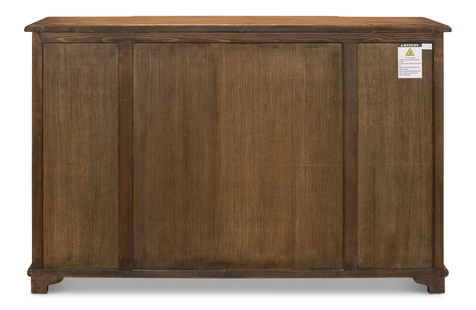 American Home Furniture | Sarreid - Entree' Sideboard - Brown Finish