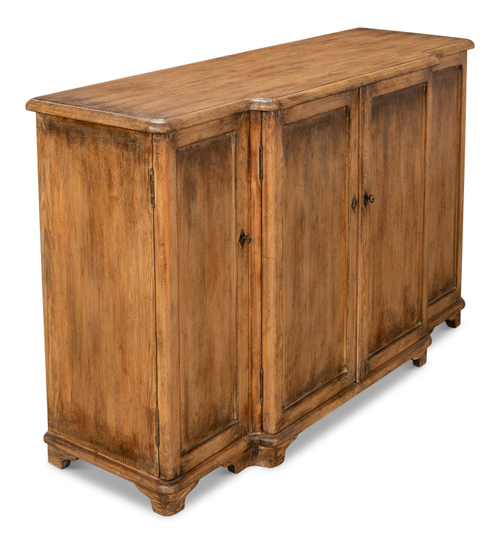American Home Furniture | Sarreid - Entree' Sideboard - Brown Finish
