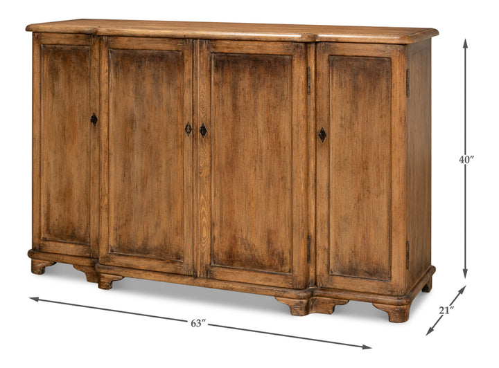 American Home Furniture | Sarreid - Entree' Sideboard - Brown Finish