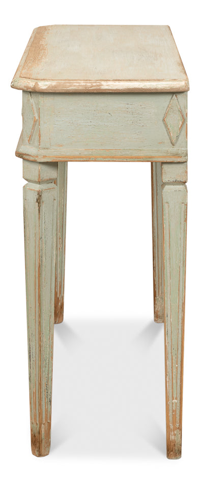 American Home Furniture | Sarreid - Cora Lamp Table - Sage