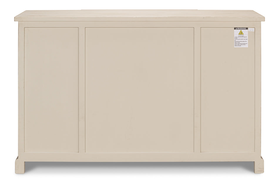 American Home Furniture | Sarreid - Isla Small Sideboard - Stone Grey