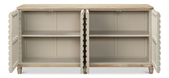 American Home Furniture | Sarreid - Tristen Sideboard - Sage