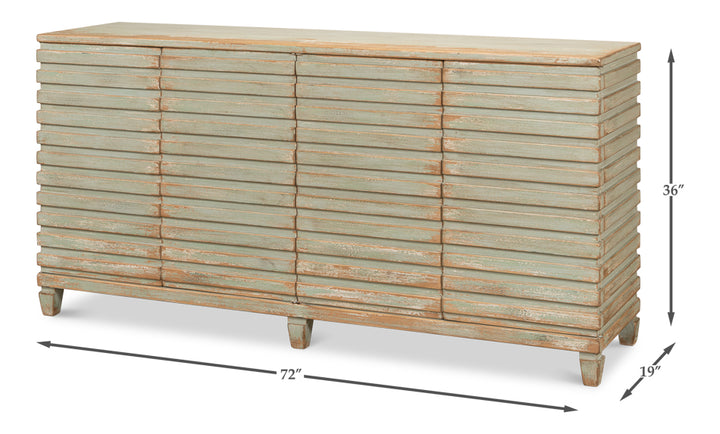 American Home Furniture | Sarreid - Tristen Sideboard - Sage