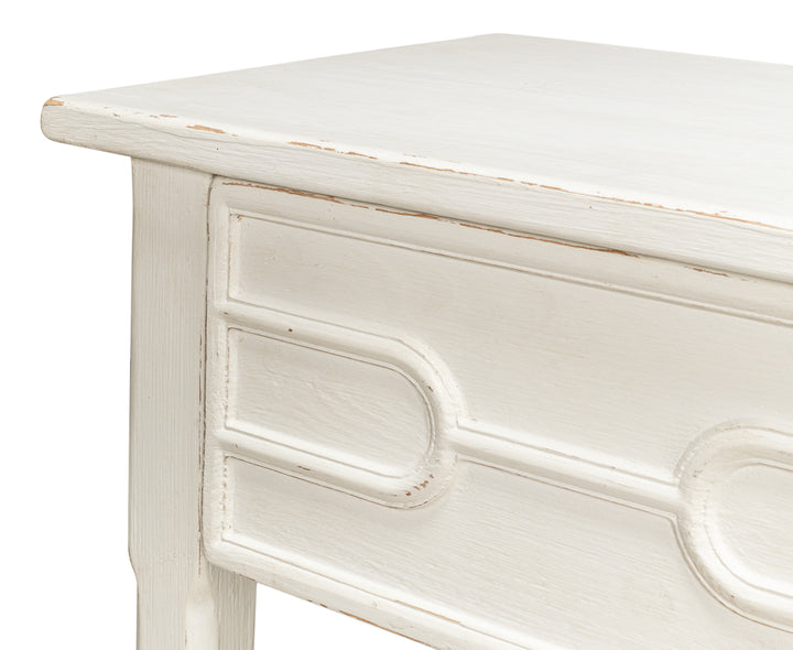 American Home Furniture | Sarreid - Isla Console Table - Antique White