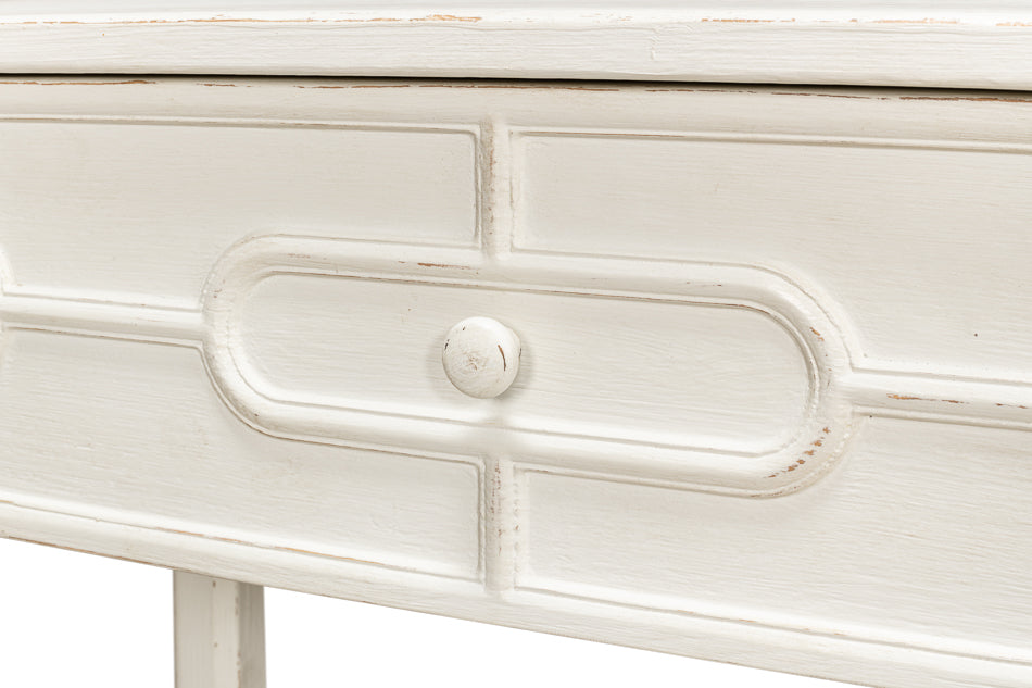 American Home Furniture | Sarreid - Isla Console Table - Antique White