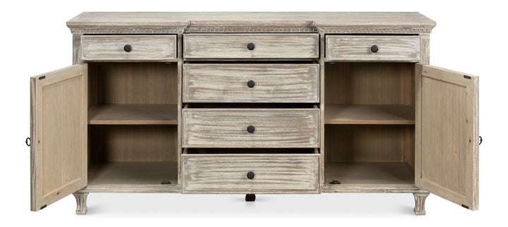 American Home Furniture | Sarreid - Mancini Bungalow Buffet