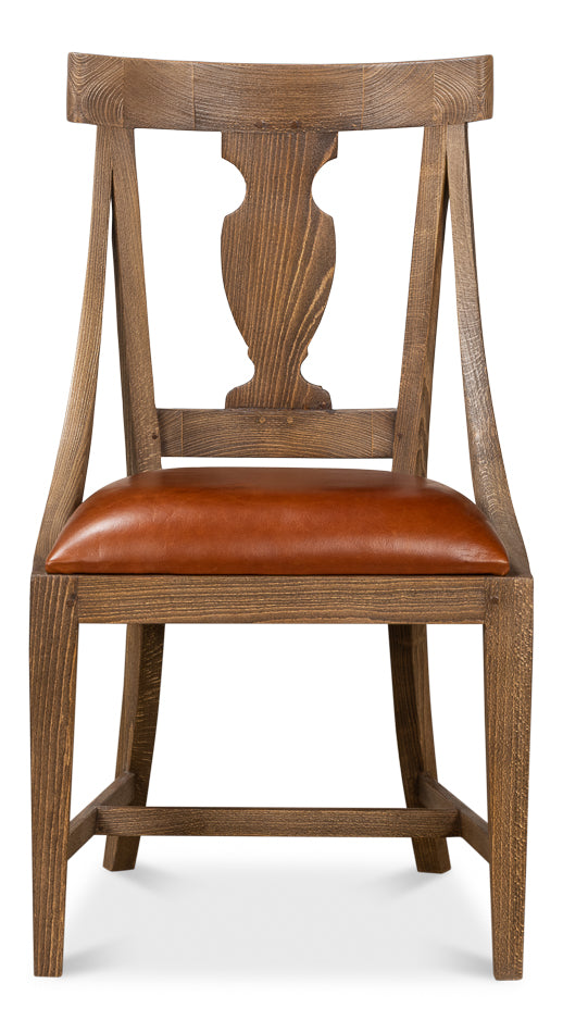 American Home Furniture | Sarreid - Fireside Vineyards Dining Chair Husk - Set of 2