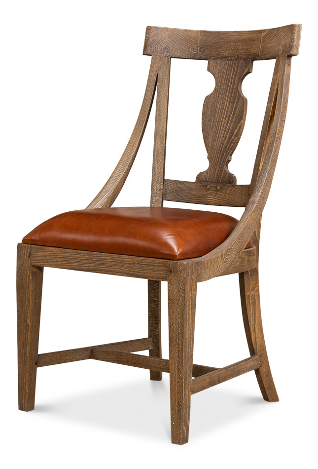 American Home Furniture | Sarreid - Fireside Vineyards Dining Chair Husk - Set of 2