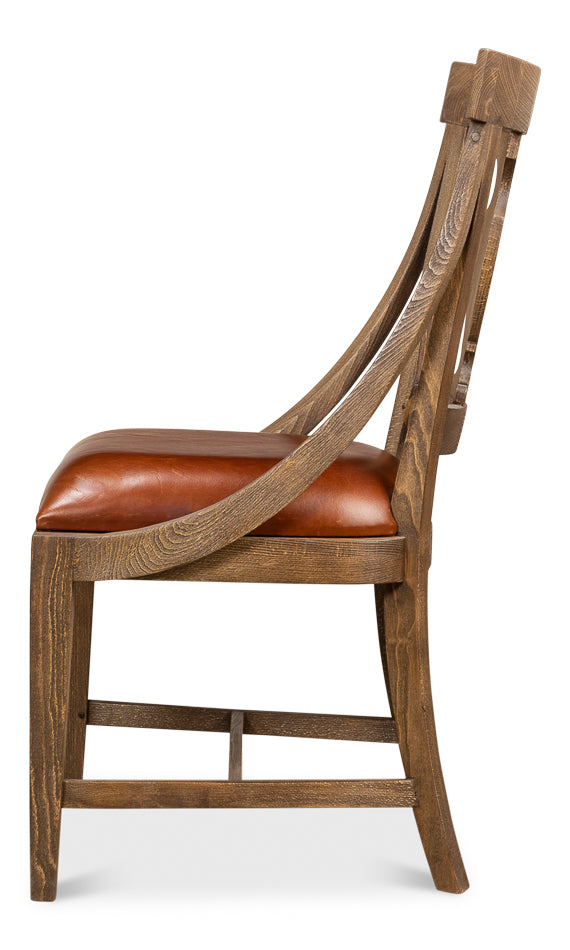 American Home Furniture | Sarreid - Fireside Vineyards Dining Chair Husk - Set of 2