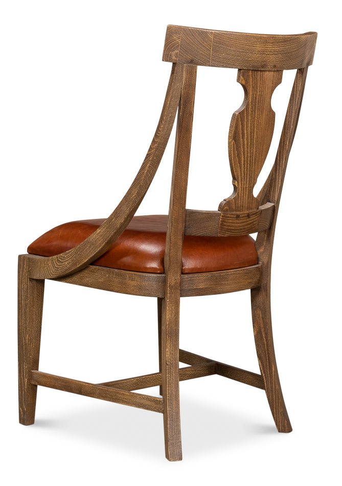 American Home Furniture | Sarreid - Fireside Vineyards Dining Chair Husk - Set of 2