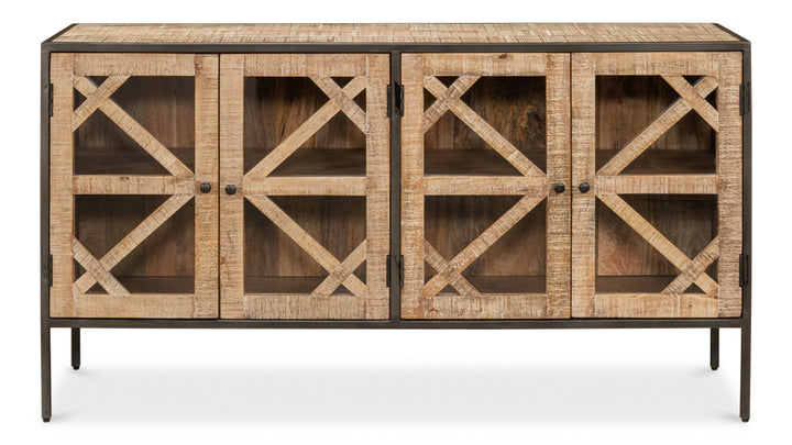 American Home Furniture | Sarreid - Dillon 4 Door Sideboard