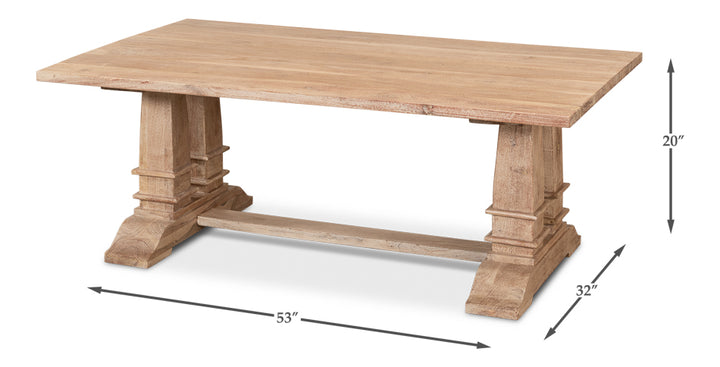 American Home Furniture | Sarreid - Halmstad Coffee Table