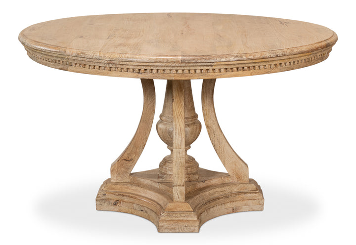 American Home Furniture | Sarreid - Chantal Pedestal Dining Table