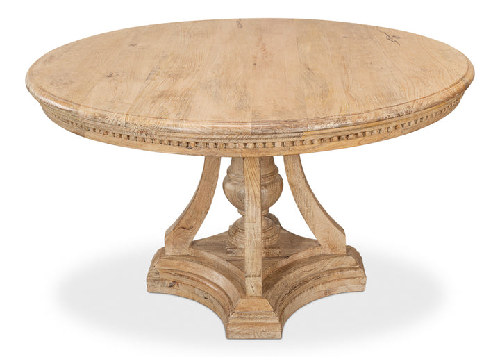 American Home Furniture | Sarreid - Chantal Pedestal Dining Table