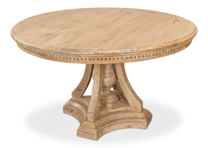 American Home Furniture | Sarreid - Chantal Pedestal Dining Table