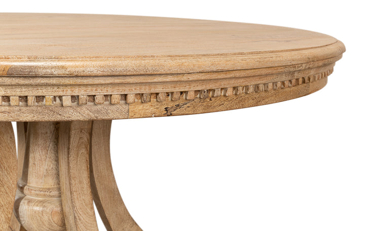 American Home Furniture | Sarreid - Chantal Pedestal Dining Table