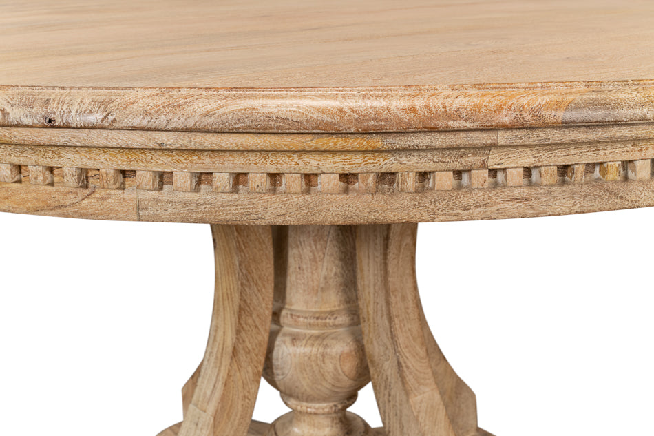 American Home Furniture | Sarreid - Chantal Pedestal Dining Table