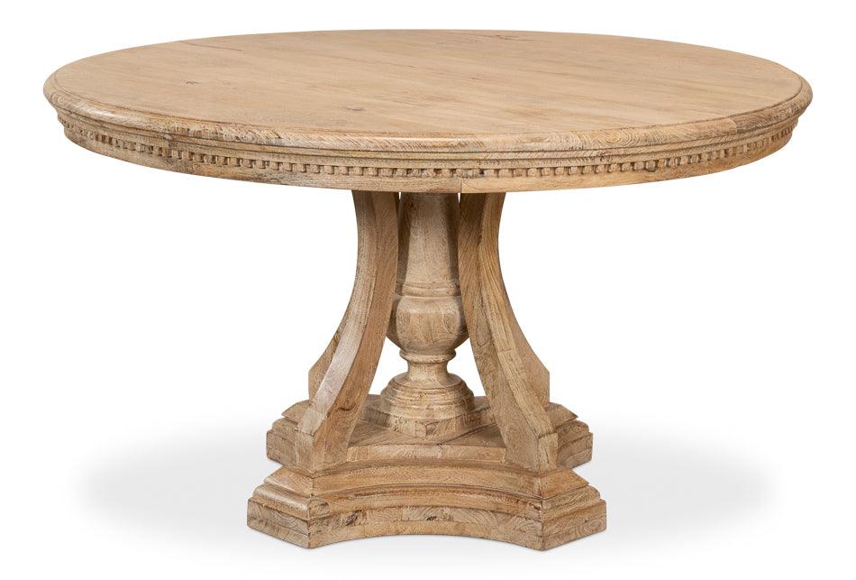 Sarreid Chantal Pedestal Dining Table DINING TABLES