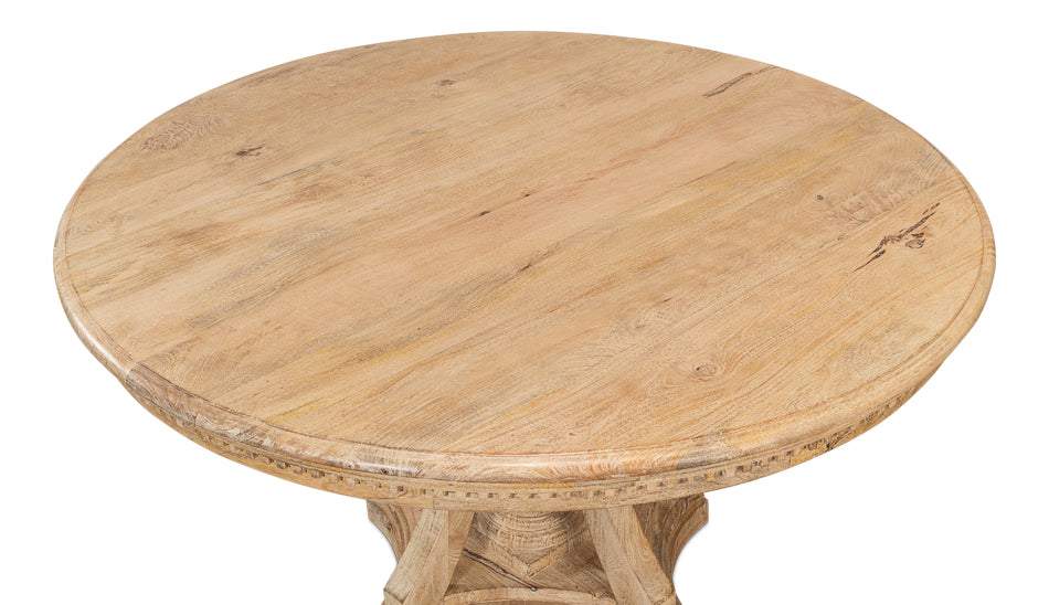 American Home Furniture | Sarreid - Chantal Pedestal Dining Table