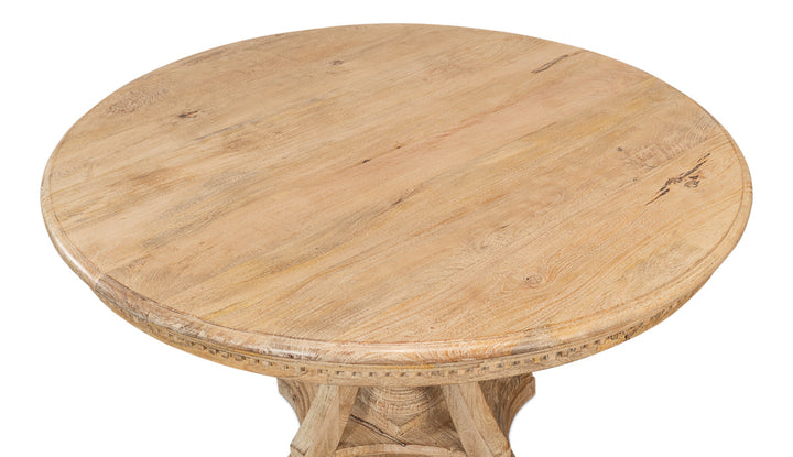 American Home Furniture | Sarreid - Chantal Pedestal Dining Table