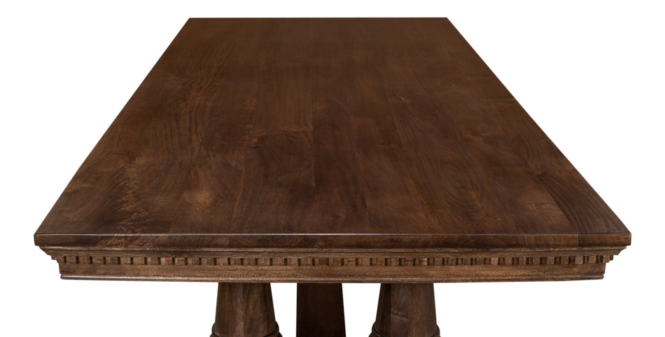 American Home Furniture | Sarreid - Joshua Pedestal Dining Table