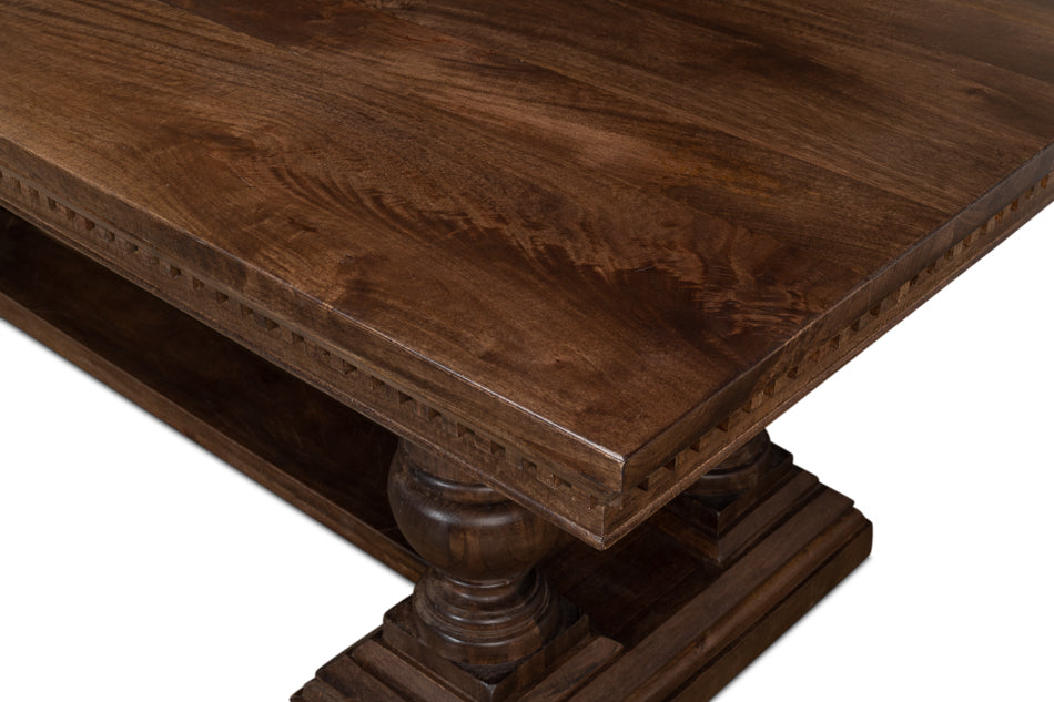 American Home Furniture | Sarreid - Joshua Pedestal Dining Table