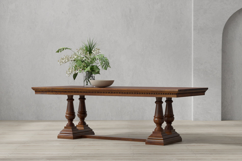 American Home Furniture | Sarreid - Joshua Pedestal Dining Table