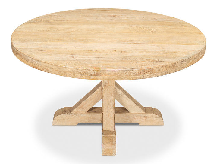 American Home Furniture | Sarreid - Oleski Round Dining Table