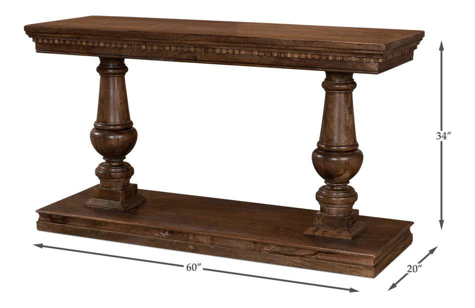 American Home Furniture | Sarreid - Joshua Console Table