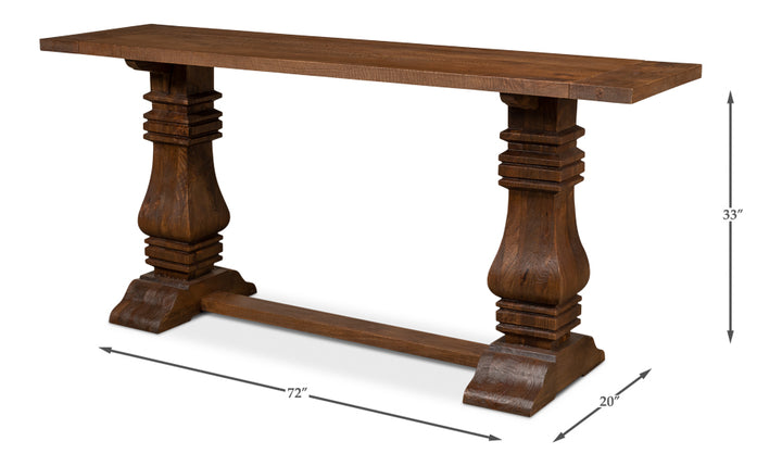 American Home Furniture | Sarreid - Colette Console Table