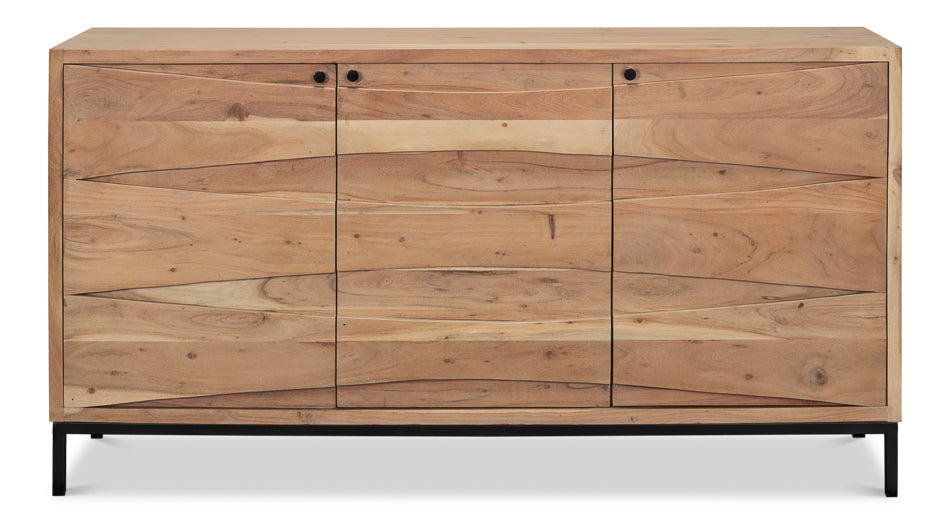 American Home Furniture | Sarreid - Marshall 3 Door Sideboard