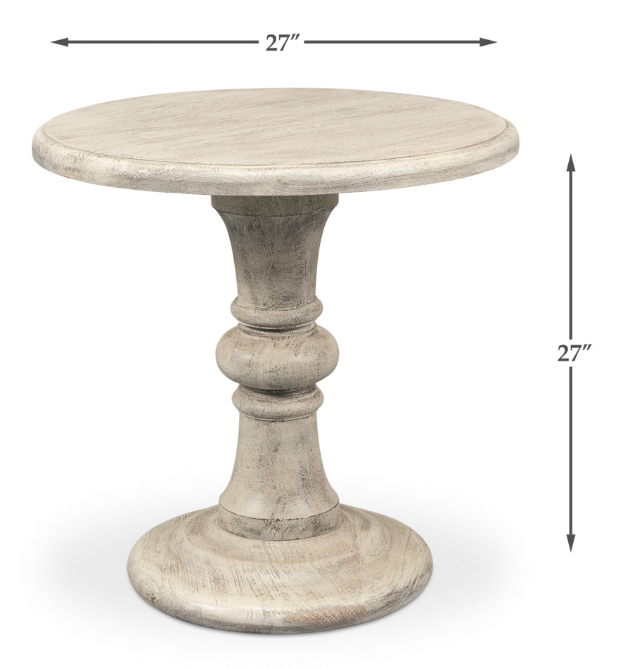 American Home Furniture | Sarreid - Cecelia Pedestal Table