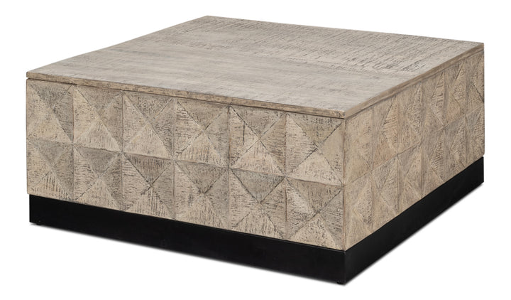 American Home Furniture | Sarreid - Geo Coffee Table - Large