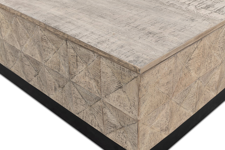 American Home Furniture | Sarreid - Geo Coffee Table - Large