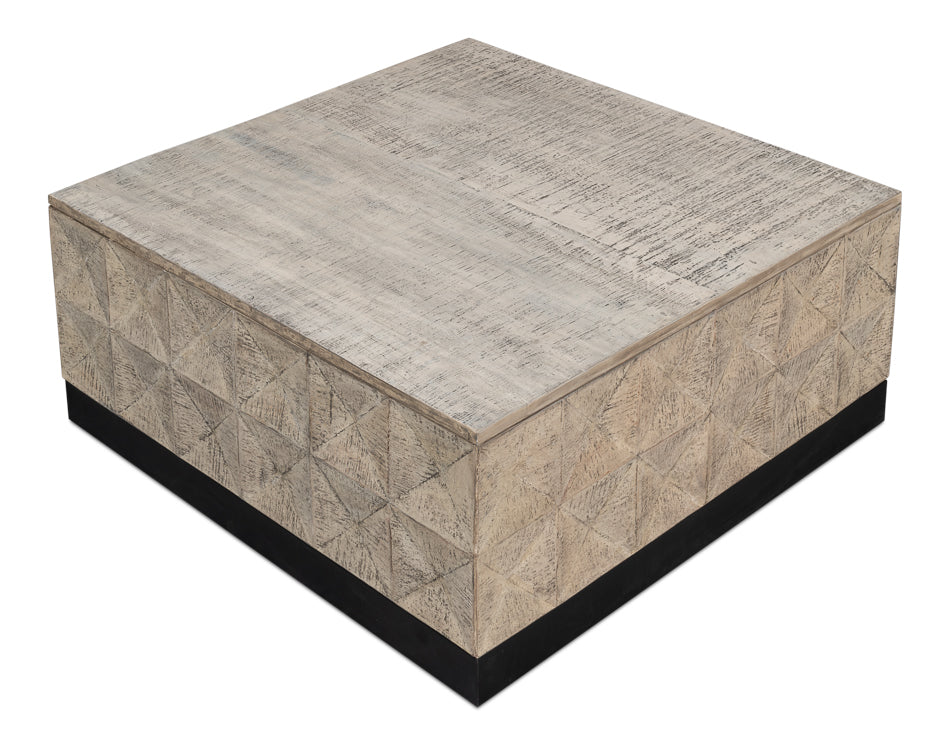 American Home Furniture | Sarreid - Geo Coffee Table - Large