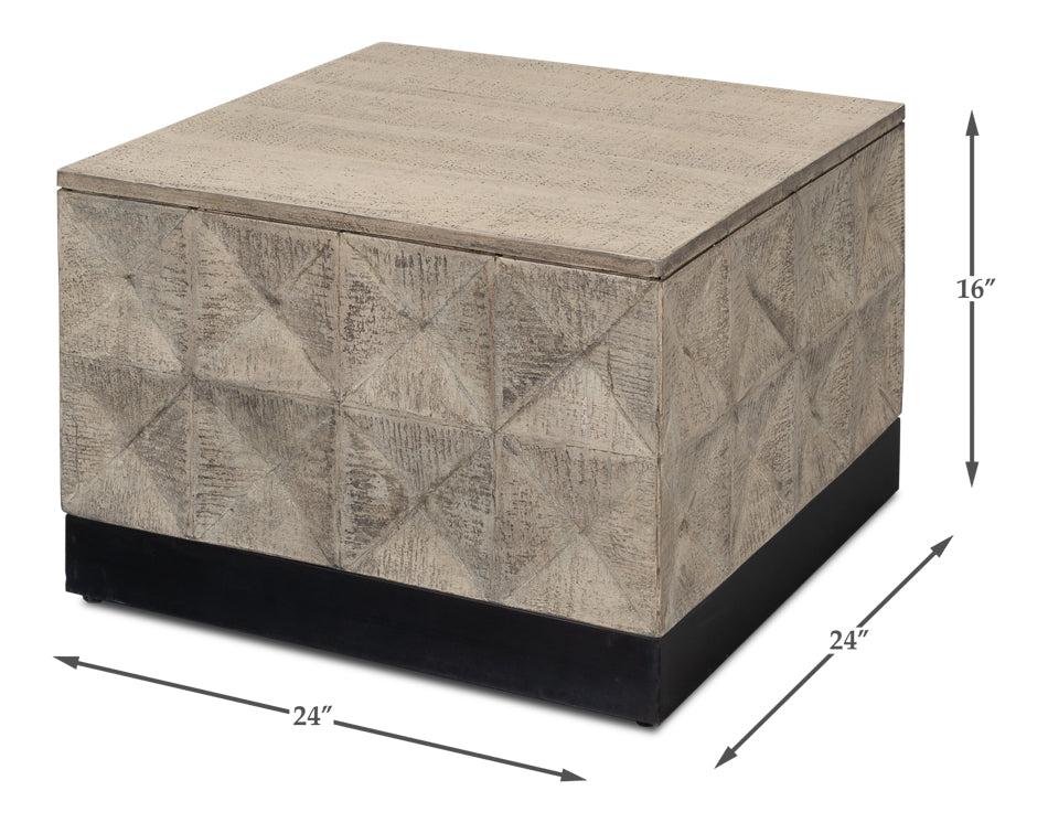 American Home Furniture | Sarreid - Geo Coffee Table - Small