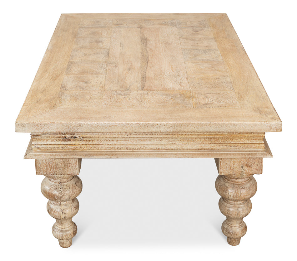 American Home Furniture | Sarreid - Josephine Parquet Coffee Table