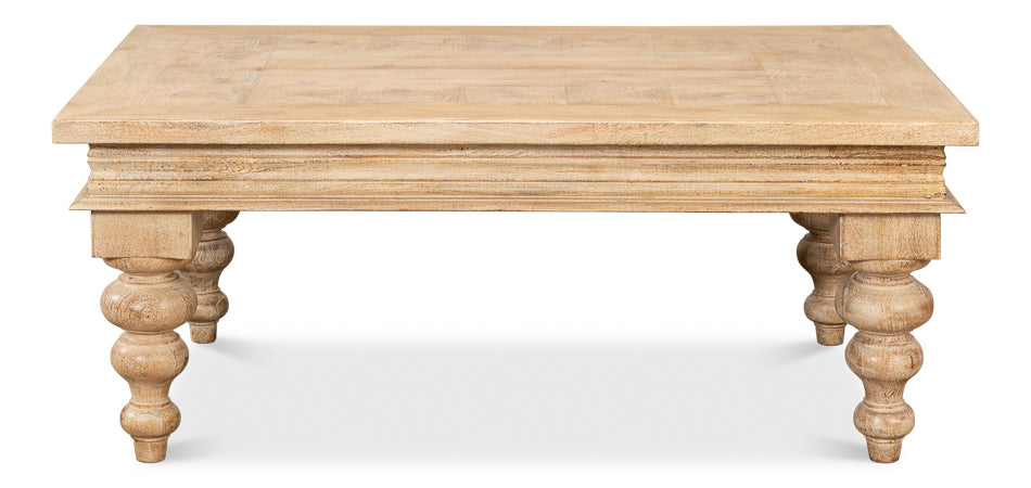 American Home Furniture | Sarreid - Josephine Parquet Coffee Table